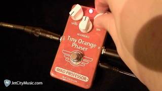 Video thumbnail for Mad Professor Tiny Orange Phaser by JetCityMusic