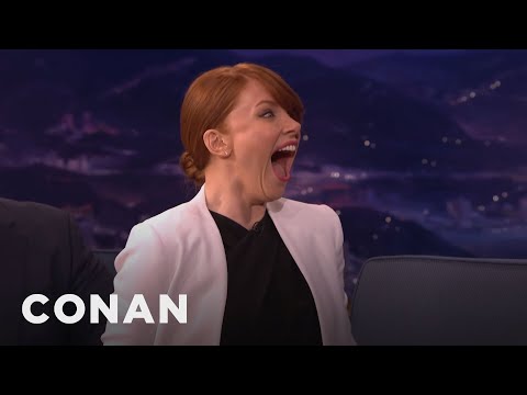 Bryce Dallas Howard Demos Her "Jurassic World" Scream | CONAN on TBS