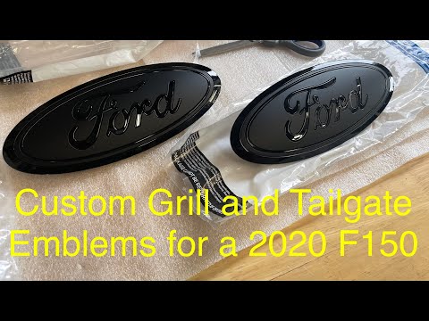 Replacing the Ford F150 Grille & Tailgate Emblems