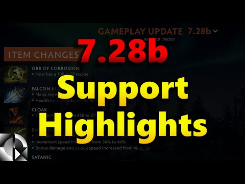 7.28b Dota 2 Patch Highlights for Supports