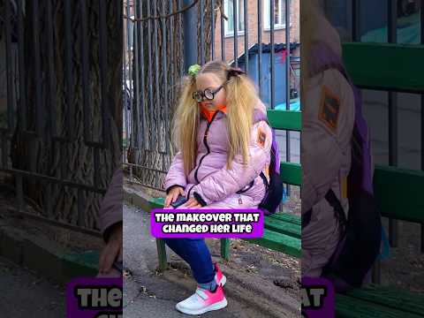 She Had No Friends Until Her Makeover Changed Everything! #shorts