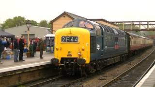 preview picture of video '55019 'Royal Highland Fusilier' - Nene Valley Railway 19-05-12.wmv'