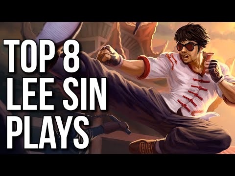 Top 8 Best Lee Sin Plays 2015 - Montage (League of Legends)