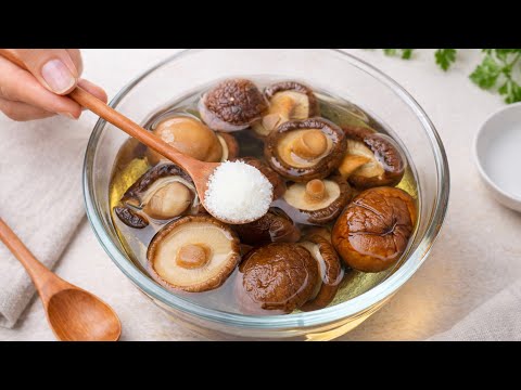 How to Soak Dried Shiitake Mushrooms Perfectly in Just 5 Minutes | Tracy Tips