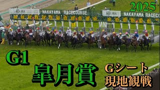 皐月賞2025 （Gシート目線）⭐︎パドック〜レース終了まで⭐︎