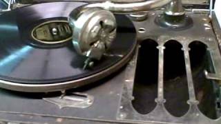 Louis Jordan Inflation Blues 78 Record on Crank Silvertone!