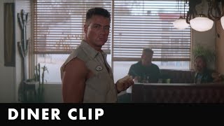 Diner Scene from UNIVERSAL SOLDIER - Starring Jean