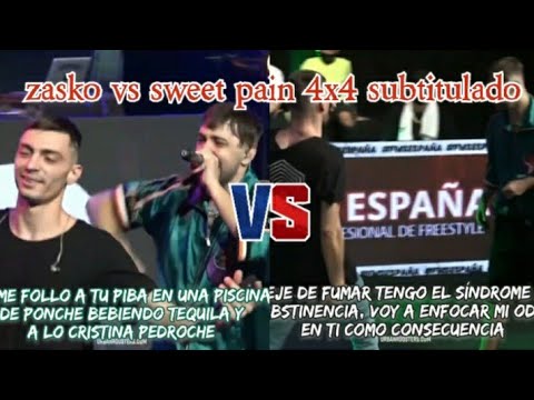 ZASKO VS SWEET PAIN (4X4 SEGUNDA REPLICA SUBTITULADO) FMS ESPAÑA JORNADA 2 2020