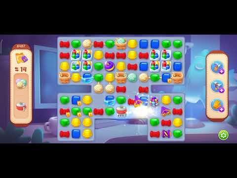 Homescapes level 8487 Normal level