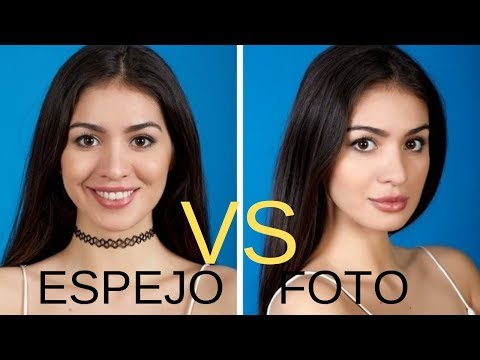 ¿Porque nos vemos DIFERENTES en el ESPEJO vs FOTO?😱