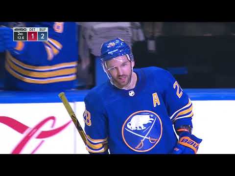 Zemgus Girgensons gets a free goal | Sabres - Red Wings | Preseason, Oct 9th 2021