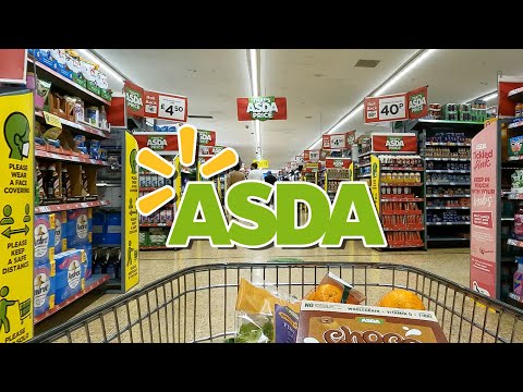 🇬🇧 British Supermarket Shopping Walk - ASDA │英國平價超市看物價 │Lower Earley, Reading [4K]