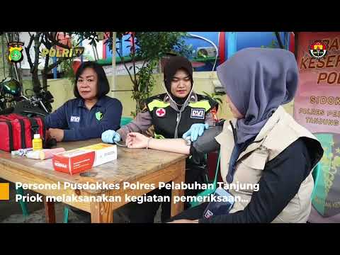 PRESISI UPDATE : POLRES PELABUHAN TANJUNG PRIOK GELAR PELAYANAN KESEHATAN DI MUARA ANGKE 17/02/2024