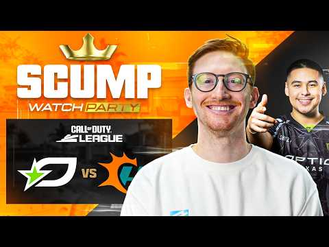 OpTic TEXAS vs MIAMI HERETICS!! SCUMP WATCH PARTY - CDL MAJOR 2 QUALIFIERS WEEK 2