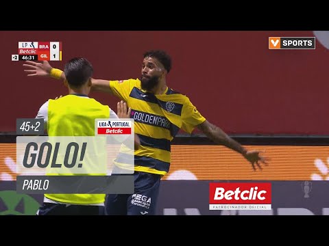 Golo Pablo: Braga 0-(1) Gil Vicente (Liga 25/26 #5)