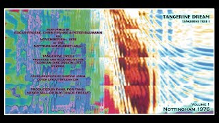Tangerine Dream - Nottingham 1976