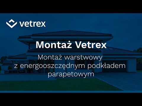 Montaż warstwowy z energooszczędnym podkładem parapetowym | VETREX - zdjęcie