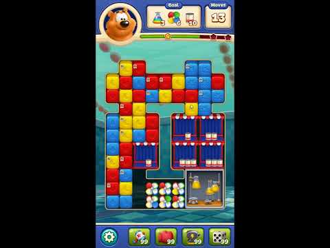 Toon Blast Level 7980 - NO BOOSTERS 🐻🐺🐱 | SKILLGAMING ✔️