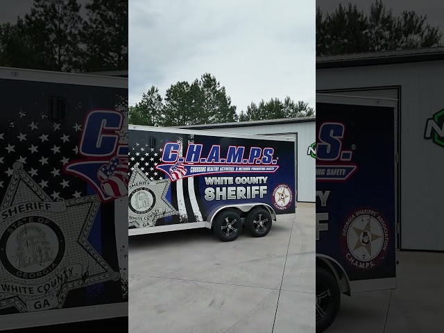Trailer Wrap for WCSO C.H.A.M.P.S. Program