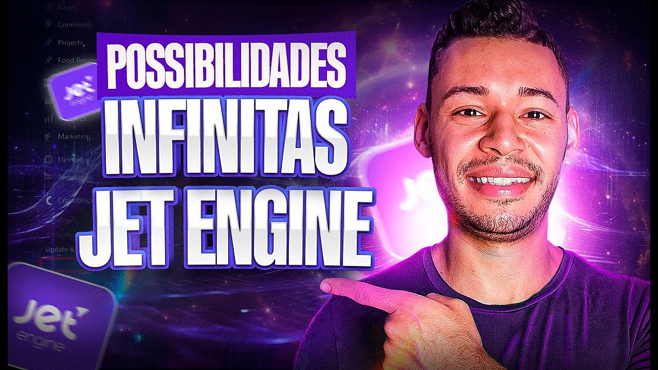 O QUE Da PRA FAZER Com JET ENGINE e ELEMENTOR? POSSIBILIDADES DE SISTEMAS Com EXEMPLOS