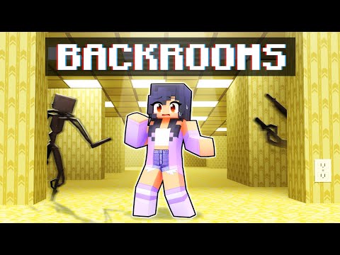 We're TRAPPED In The BACKROOMS Of Minecraft!