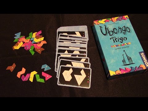 Jeremy Reviews It... - Ubongo Trigo (2012) Board Game
