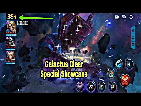 6 Seconds Galactus Clear Showcase - Marvel Future Fight