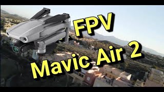 My first ever FPV flight mode | DJI Mavic Air 2 | Fun reactions & thoughts.