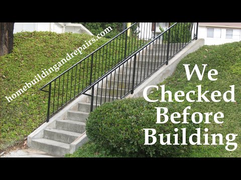 How To Calculate Hillside Slope or Angle Before Building Unsafe Stairway - Building Codes Check-up