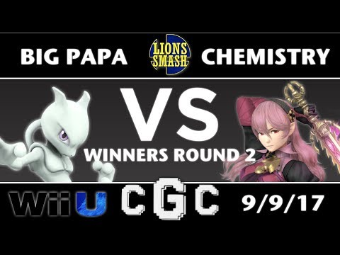CGC Smash Fall 2017 - Big Papa (Mewtwo) vs Chemistry (Corrin) - Smash 4 Winners Round 2