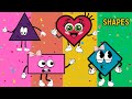 Shapes Song Shapes Are All Around Shapes Show Effects Black Diamond Nursery Rhymes Kids Song