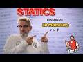Statics Lesson 24 3D Moment About A Point And RXF Example