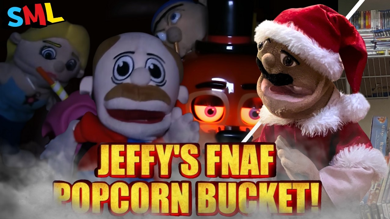 SML Movie: Jeffy's FNAF Popcorn Bucket Reaction (Puppet Reaction)