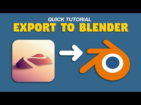 How to Export from Nomad to Blender