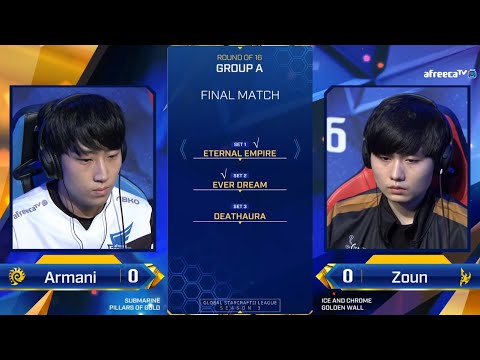 [2020 GSL S3] Ro.16 Group A Match5 Zoun vs Armani