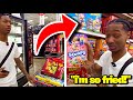BadKidJay Goes Grocery PARTY Shopping While FRIED