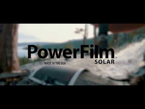 Capture every moment of your next adventure with PowerFilm's lightweight, waterproof, rollable solar panels.