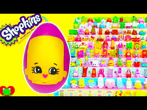 Shopkins Season 2 Marsha Mellow Play Doh Surprise Egg Limited Edition Hunt 1 Video