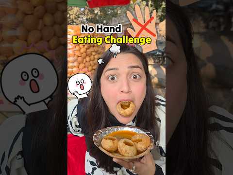 No Hand Eating Challenge🖐🏻❌️ #trending #viral #comedy #couple #shortvideo #shortsfeed #shorts #reels