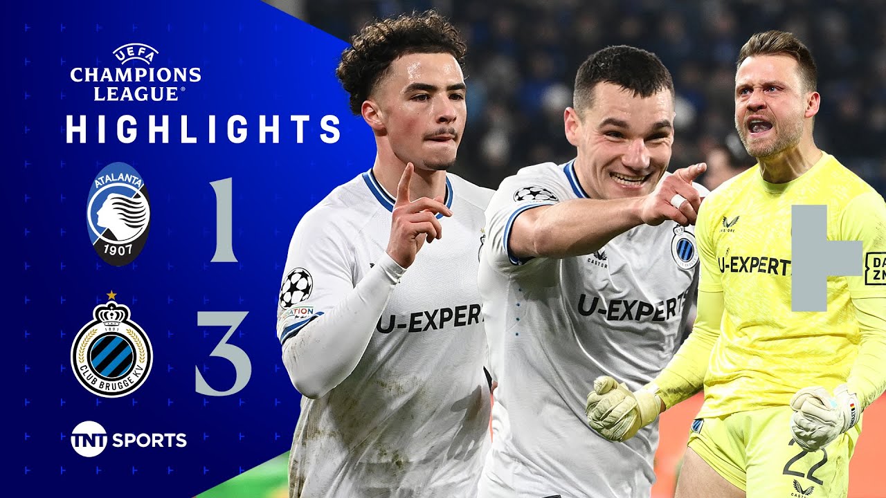Talbi Brace Sends Brugge Through! 🔥 | Atalanta 1-3 Club Brugge | UEFA Champions League Highlights