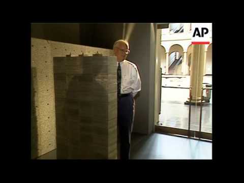 Exhibition shows off see-through concrete