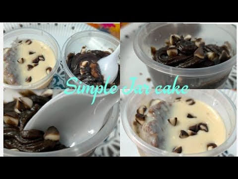 Chocolate Jar cake | Eggless & without oven | Chanu's kitchen