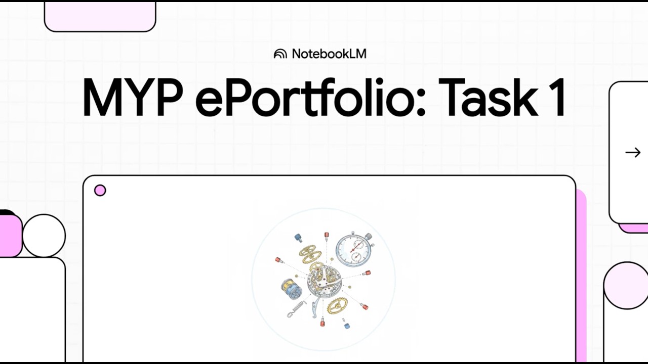 MYP PHE ePortfolio Task 1 Brief