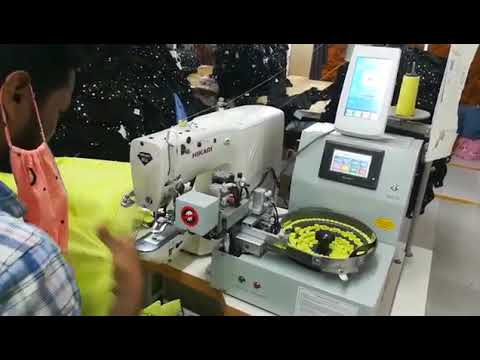 HIKARI ASK-A (HK-2903-A) Automatic Button Feeding Attaching Machine