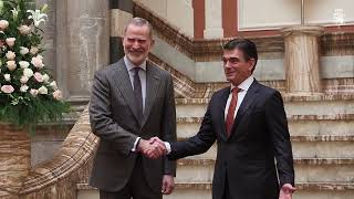 Recibimiento oficial a Su Majestad el Rey