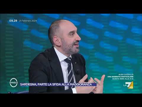 Michele Gubitosa ospite ad Omnibus -La7- 21/02/24