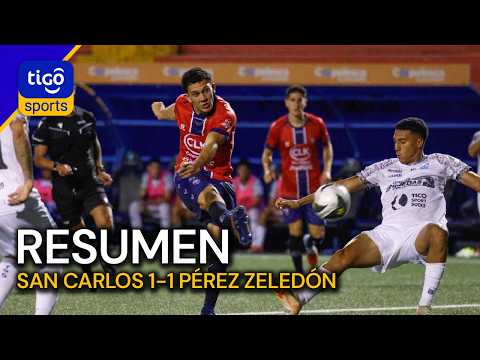 RESUMEN: SAN CARLOS 1-1 PÉREZ ZELEDÓN // JORNADA 18