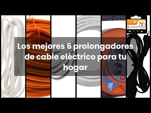 Vídeo relacionado con Garza - Cable alargador de corriente doméstico de 2 metros, negro, con toma de tierra hasta 10 Amperios (2300W)