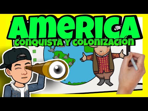 ⚔ CONQUISTA y COLONIZACIÓN de AMÉRICA ⚔ para NIÑOS