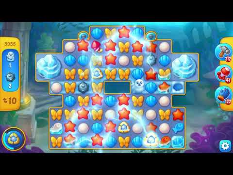 Fishdom 5955 Level - 25 moves - NO BooSTERS